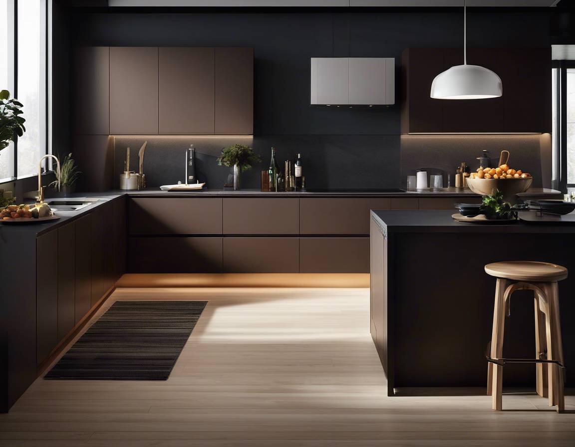 Ciemna kuchnia jaki kolor ścian sprawdzi się najlepiej?